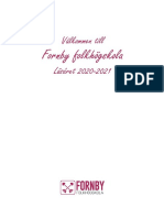 Välkommen Till Fornby Folkhögskola 2020-2021 PDF