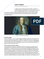 Biography Benjamin Franklin PDF