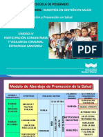 Maestría en Gestión en Salud: Escuela de Posgrado Programa de Estudios