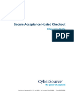 Secure Acceptance Hosted Checkout