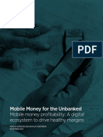 2014 - Mobile Money Profitability A Digital Ecosystem To Drive Healthy Margins PDF