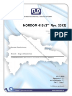 NORDOM 415 (3ra - Rev. 2012)