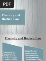 Elasticity and Hooke's Law