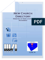Directory Churches Under Care in 2017 June