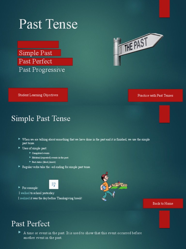 Understanding Past Tenses | PDF | Grammatical Tense | Linguistic Typology