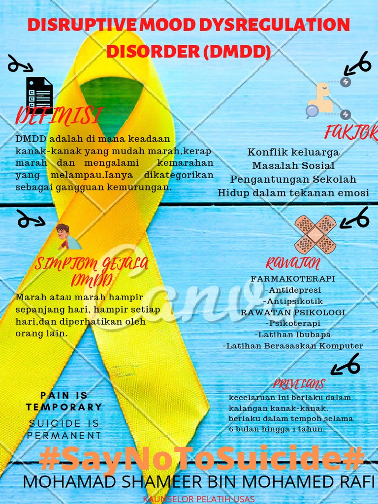 Disruptive Mood Dysregulation Disorder (DMDD) | PDF | Pengembangan Diri ...