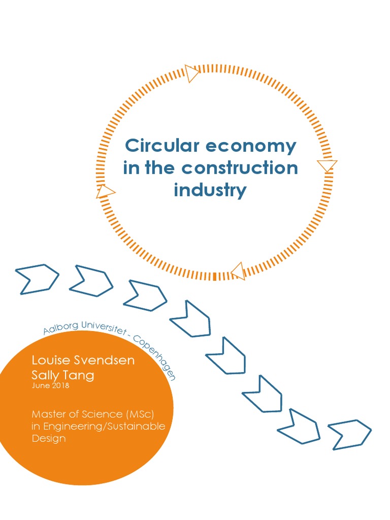 Circular Economy in Construction | PDF | Sustainability | Waste