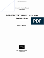 Introducción Al Análisis de Circuitos - Boylestad - Ed. 12 MANUAL SOLUTION PDF