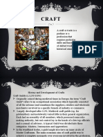 History of Craft