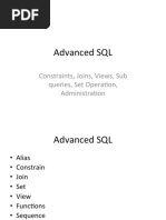 BPA DBMS Chapter5 - Advanced SQL