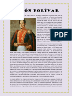 Biografia Simon Bolivar 