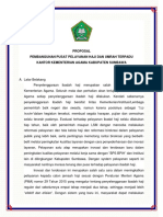 Proposal Pelayanan Haji Terpadu Sumbawa 2021 PDF