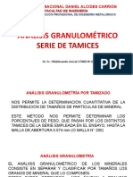 Análisis Granulométrico - Serie de Tamices