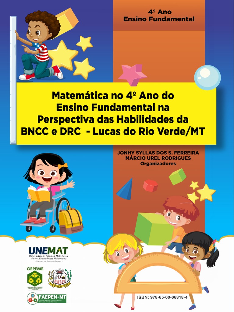 LIVRO 4º Ano _matematica | Alfabetização | Física e matemática