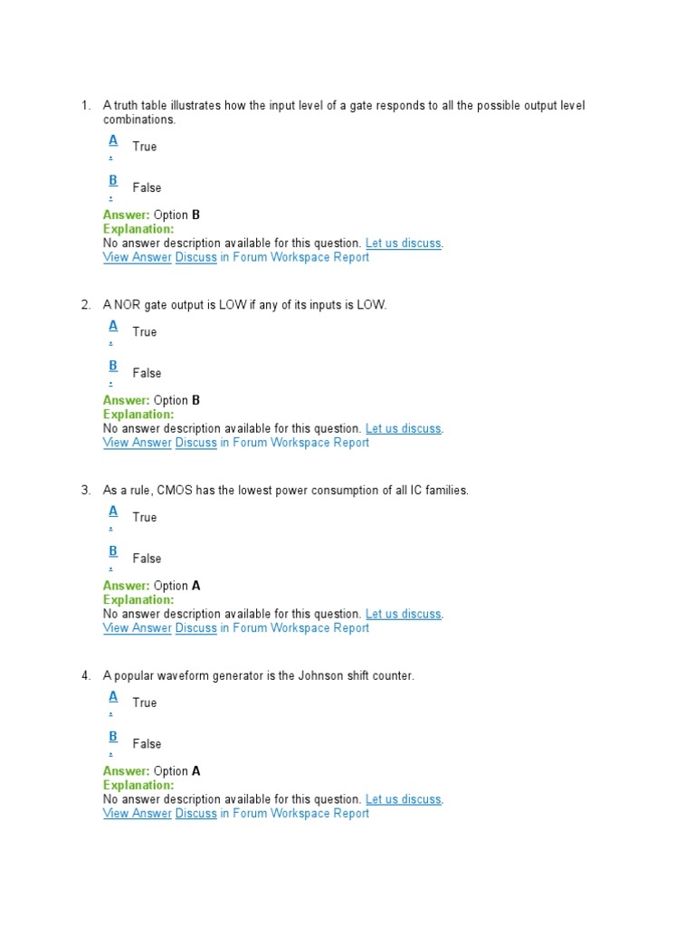 Logic Gates True or False PDF Logic Gate Mathematical Logic