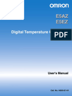 Omron E5cz E5z U E5az E5ez User's Manual