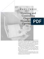 Part 3 Chapter 10 - The Hotel Housekeeping Daily Routine of Department Management PDF