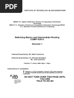 BN002 Yr2 COMP H2015 Jan08 Semester3 Switching Basics & Intermediate Routing