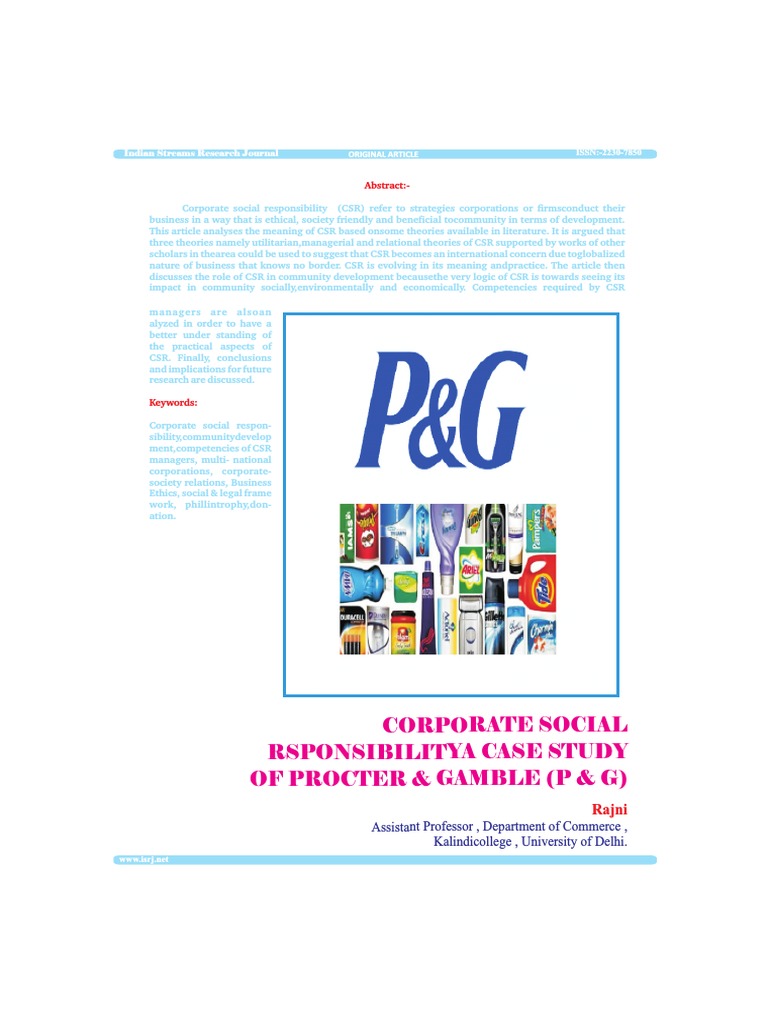 Procter & Gamble(PG) 관련 이미지 4