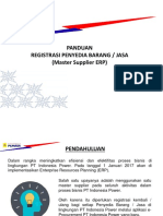 Panduan Registrasi Penyedia Barang & Jasa PDF