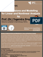 Codal provisions and Modelling for Linear and Nonlinear Analysis webinar