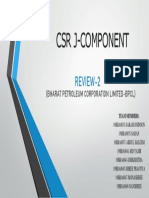 CSR J - Component: Review - 2