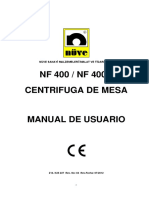 Centrifuga Manual de Usuario SP