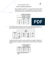 Taller 2 - Capacidad de Producción