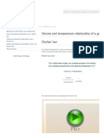 Volume and Temperature Relationship of A Gas - Charles' Law - Pass My ExamsPass My Exams