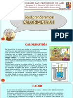 CALORIMETRÍA -I