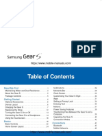 Samsung GEAR S User Manual PDF