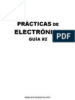 Práctica de electrónica - Guía 2