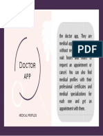 Doctor App: Medical Profiles