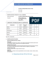 MSDS Gel Antibacterial