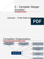 CPSC 388 - Compiler Design and Construction: Scanners - Finite State Automata