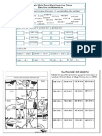 Hoja de Trabajo Matematicas