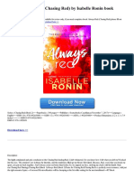 Always Red (Chasing Red) by Isabelle Ronin Book: Download Here