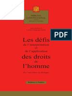 F. Ouguergouz in Les Defis de l'interpretation, Editions Pedone, 2017-6