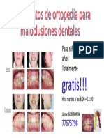 Tratamientos de Ortopedia para Maloclusiones Dentales