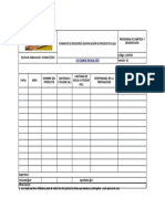 Programa de limpieza y desinfección registros dosificación productos L&D