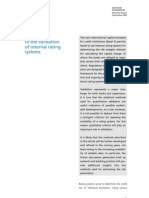 Approaches To The Validation of Internal Rating Systems 200309 - en - Rating