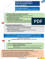 COVID19 Algoritmos AnestesiaObstetricia PDF