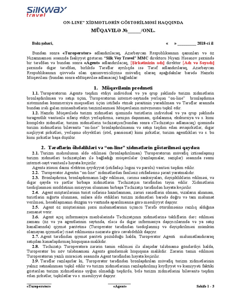 swb2b Agreement | PDF