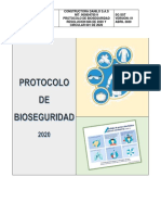 Protocolo de bioseguridad Constructora Danilo S
