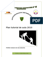Plan Tutorial de Aula 2010