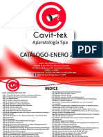Catálogo Cavit-Tek Aparatología Spa Ene 2020