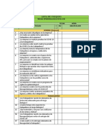 Lista de Chequeo para Riesgo Biologico