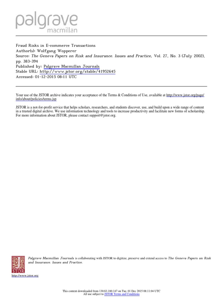 Palgrave Macmillan Journals Is Collaborating With JSTOR To Digitize