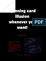 Wilhelm Eberhard - Spinning Card Illusion Whenever You Want