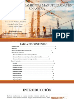 Equipos y Herramientas Más Utilizadas en Una Obra